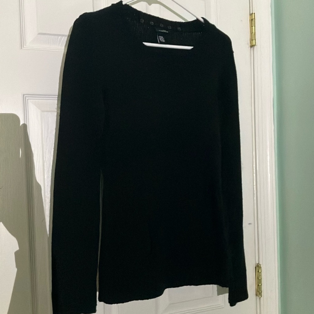 Black sweater